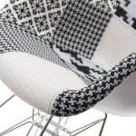 Oblazinjen barski stol Frida II Patchwork 21