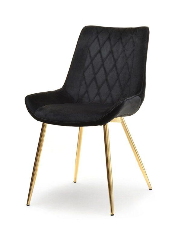 Oblazinjen jedilni stol Lugano Velvet