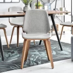 Oblazinjen jedilni stol Chloe 35