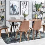 Oblazinjen jedilni stol Chloe 17