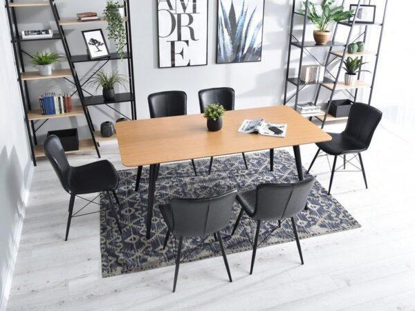 Oblazinjen jedilni stol Kelin - Image 3