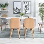 Oblazinjen jedilni stol Chloe 25