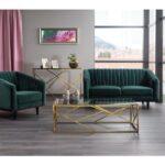Oblazinjen fotelj Roma Velvet 7