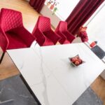 Keramična jedilna miza Naya 160 Marble 8