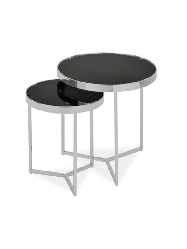 Steklena mizica Valhala Chrome II
