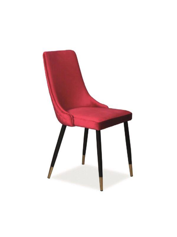 Oblazinjen jedilni stol Pegi Velvet