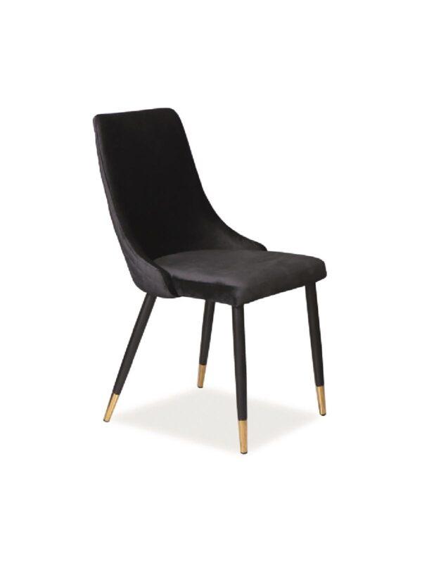 Oblazinjen jedilni stol Pegi Velvet