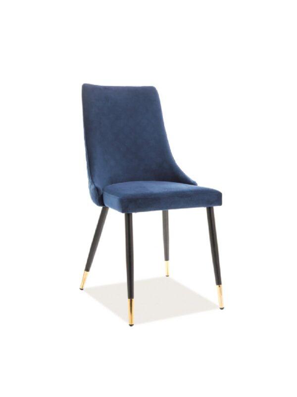 Oblazinjen jedilni stol Pegi Velvet