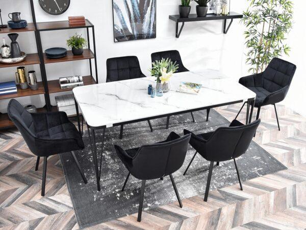 Oblazinjen jedilni stol King - Image 3
