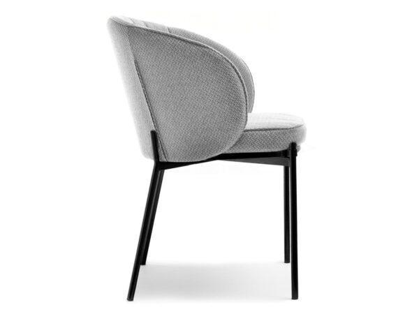Oblazinjen jedilni stol Malek Black - Image 13