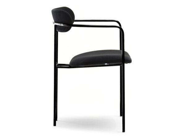 Oblazinjen jedilni stol Odissa Black - Image 3