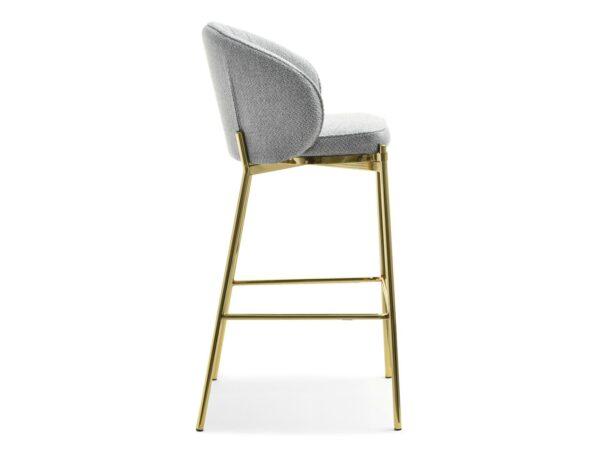 Oblazinjen barski stol Malek Gold II - Image 14