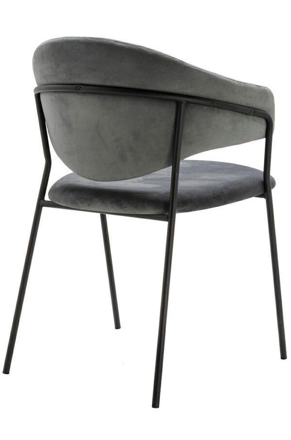 Oblazinjen jedilni stol Linda Black - Image 4