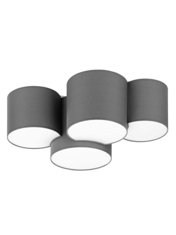 Stropna svetilka Lisa Quattro Gray