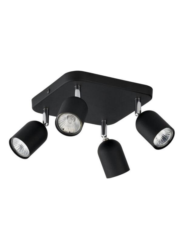 Stropna svetilka Tip Quattro G Black