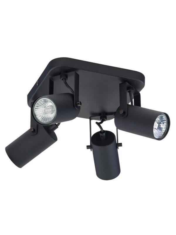 Stropna svetilka Resto Quattro Black