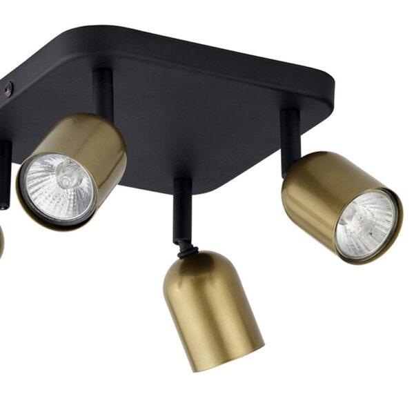 Stropna svetilka Tip Quattro G Gold - Image 3