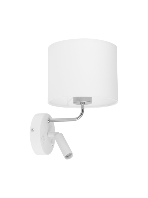 Stenska svetilka Octo White/Silver