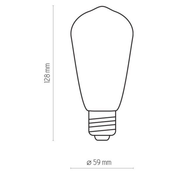 Žarnica Lumi V 6,5 Led Jantar - Image 2