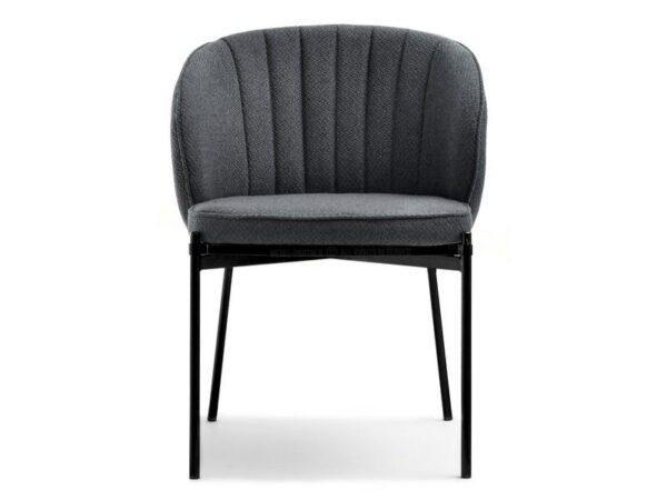 Oblazinjen jedilni stol Malek Black - Image 3