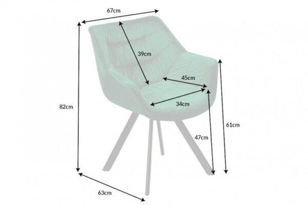 Oblazinjen jedilni stol Fland - Image 7