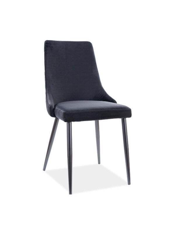 Oblazinjen jedilni stol Pegi Velvet