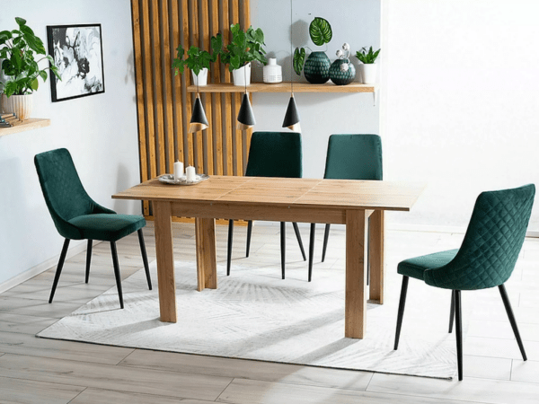 Oblazinjen jedilni stol Pegi Velvet - Image 3