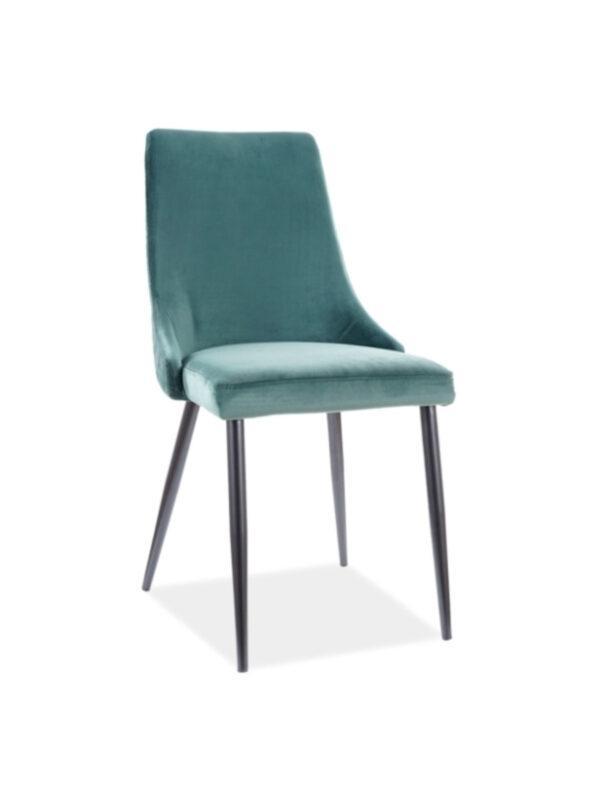 Oblazinjen jedilni stol Pegi Velvet