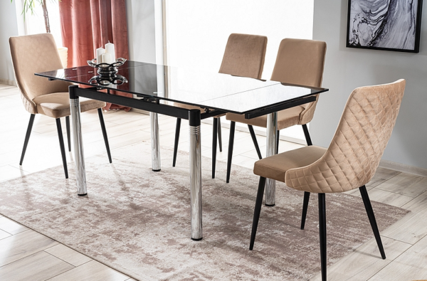 Oblazinjen jedilni stol Pegi Velvet - Image 5