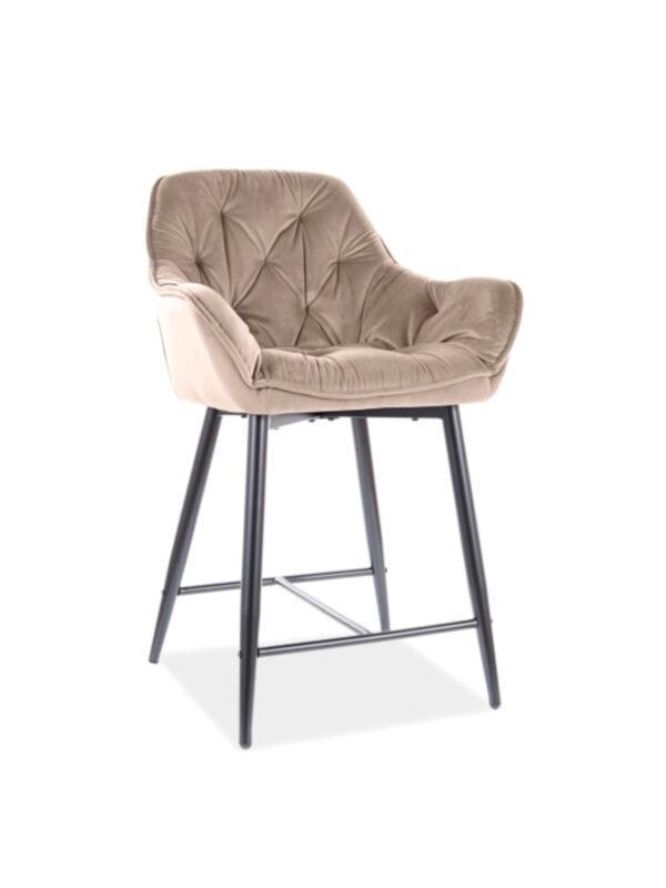 Oblazinjen barski stol Pris III Velvet