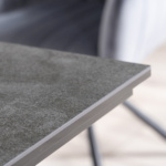 Keramična jedilna miza Petal 160 Grey 27