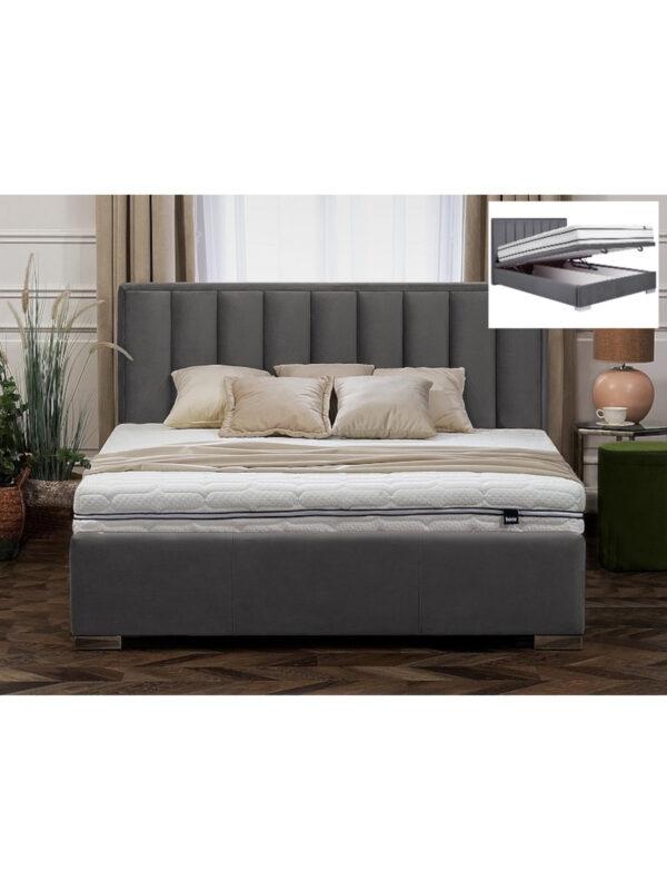Postelja 160x200 Malena Velvet