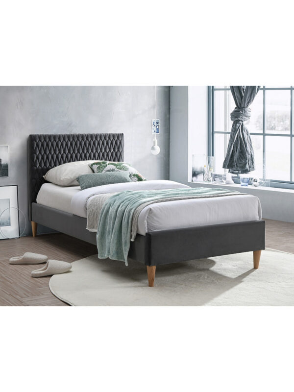 Postelja 90x200 Cala Velvet