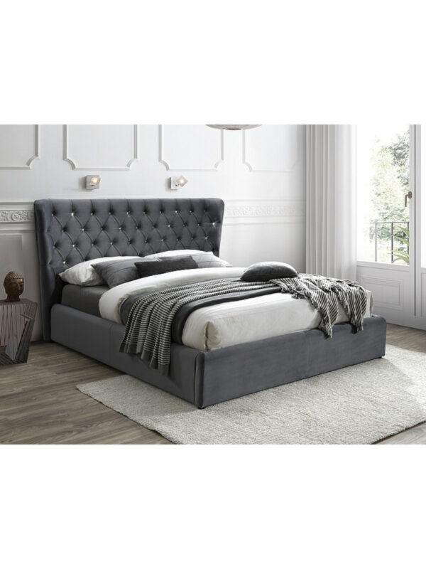 Postelja 160x200 Josa Velvet