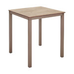 Kovinska gostinska miza Monaco 70X70 45