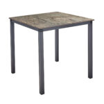 Kovinska gostinska miza Monaco 80X80 23