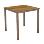 Kovinska gostinska miza Monaco 80X80 45