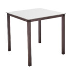 Kovinska gostinska miza Monaco 80X80 49