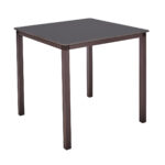 Kovinska gostinska miza Monaco 80X80 57
