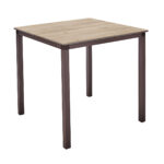 Kovinska gostinska miza Monaco 80X80 59