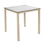 Kovinska gostinska miza Monaco 80X80 67