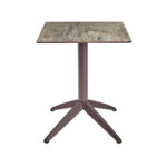 Kovinska gostinska miza Quatro Fix 60X60 43