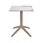 Kovinska gostinska miza Quatro Fix 60X60 31