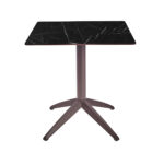 Kovinska gostinska miza Quatro Fold 70X70 47