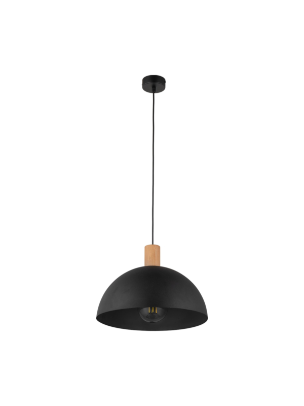 Viseča svetilka Fin Black
