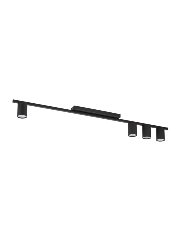Stropna svetilka Sandero Quattro Black