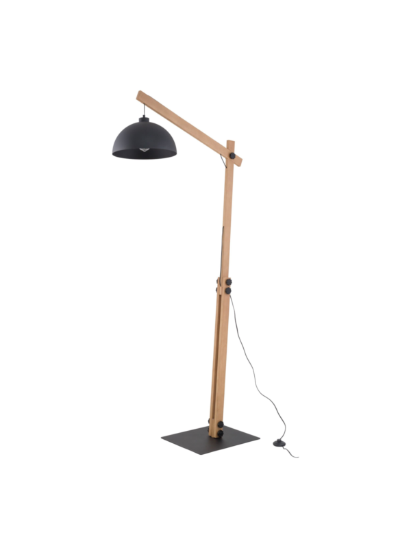 Talna svetilka Fin Black