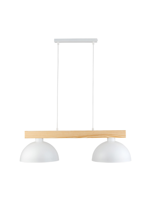 Viseča svetilka Fin Duo White