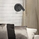 Stenska svetilka Fera Black 5