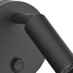 Stenska svetilka Fera Black 7